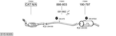BOSAL SYS18355