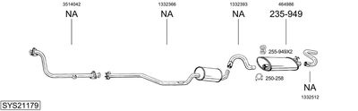 BOSAL SYS21179