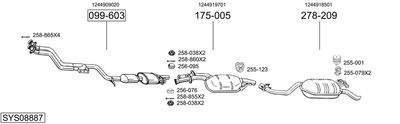 BOSAL SYS08887