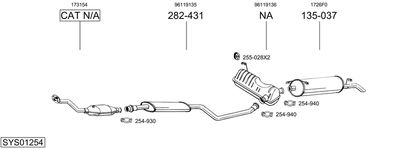 BOSAL SYS01254