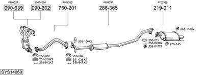 BOSAL SYS14069