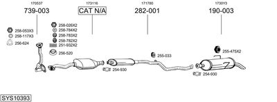 BOSAL SYS10393