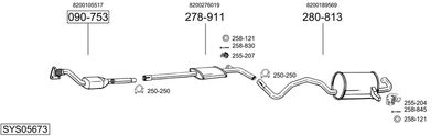 BOSAL SYS05673
