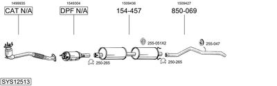 BOSAL SYS12513 BOSAL SYS12513