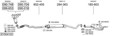 BOSAL SYS04103