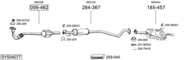 BOSAL SYS04077