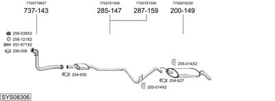 BOSAL SYS08306