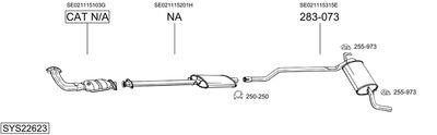 BOSAL SYS22623