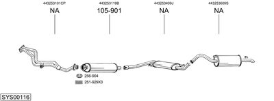 BOSAL SYS00116