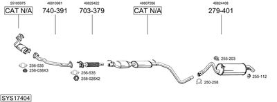 BOSAL SYS17404