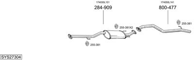 BOSAL SYS27304