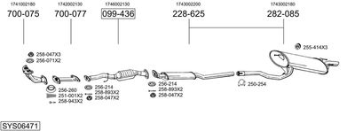 BOSAL SYS06471