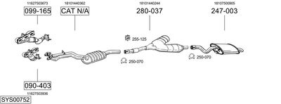 BOSAL SYS00752