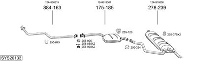 BOSAL SYS20133