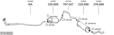 BOSAL SYS16532
