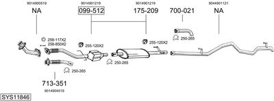 BOSAL SYS11846