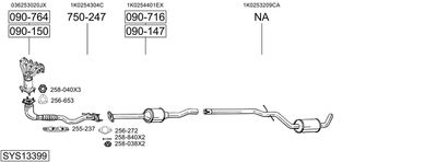 BOSAL SYS13399