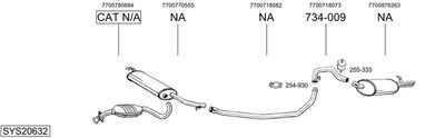 BOSAL SYS20632