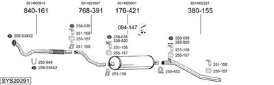 BOSAL SYS20291