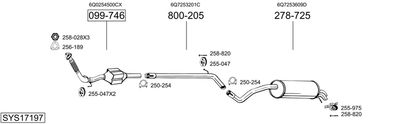 BOSAL SYS17197
