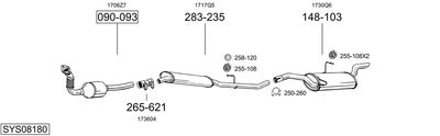 BOSAL SYS08180