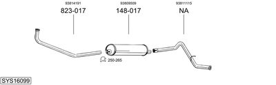 BOSAL SYS16099