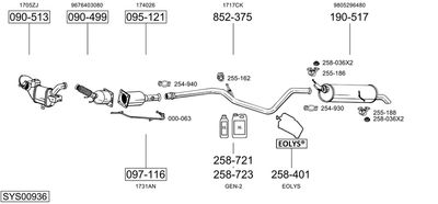 BOSAL SYS00936
