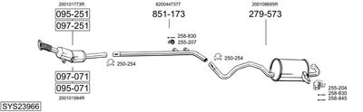 BOSAL SYS23966