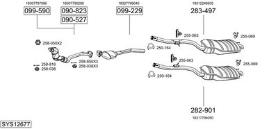 BOSAL SYS12677