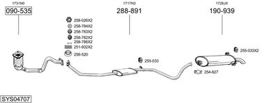 BOSAL SYS04707