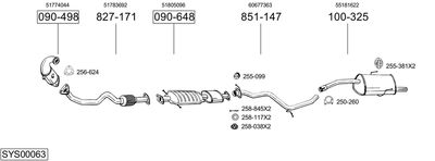 BOSAL SYS00063