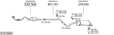 BOSAL SYS10684