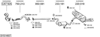 BOSAL SYS14607