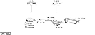 BOSAL SYS12869