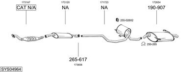 BOSAL SYS04964