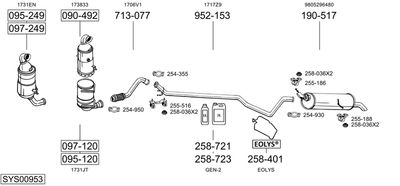 BOSAL SYS00953