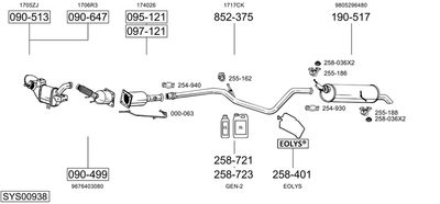 BOSAL SYS00938