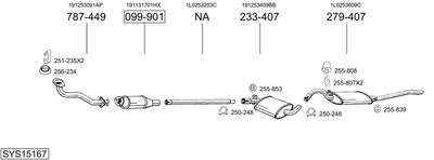 BOSAL SYS15167