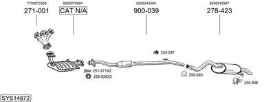 BOSAL SYS14872