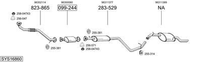 BOSAL SYS16860