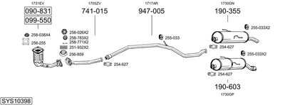 BOSAL SYS10398