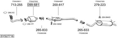 BOSAL SYS27716