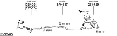 BOSAL SYS07495
