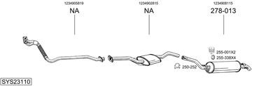 BOSAL SYS23110