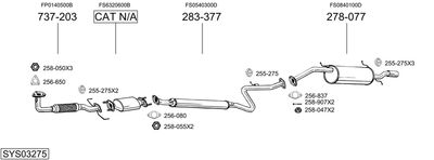 BOSAL SYS03275