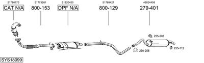 BOSAL SYS18099