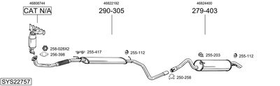 BOSAL SYS22757