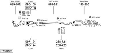 BOSAL SYS04989
