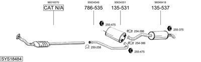 BOSAL SYS18484