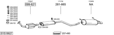 BOSAL SYS18627